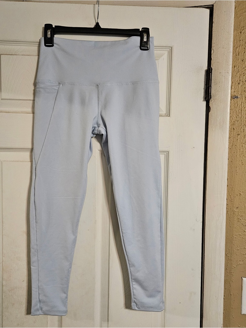 Women’s Light Blue High-Waist Active Leggings Size S/M